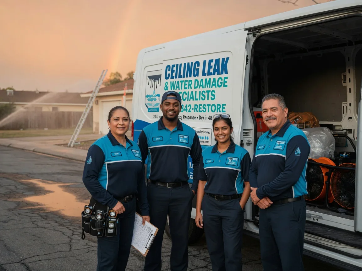 Ceiling Leak Cleanup company in Pleasant Hill, CA
